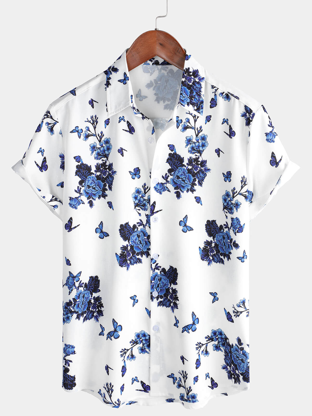 Camicia hawaiana a maniche corte da uomo