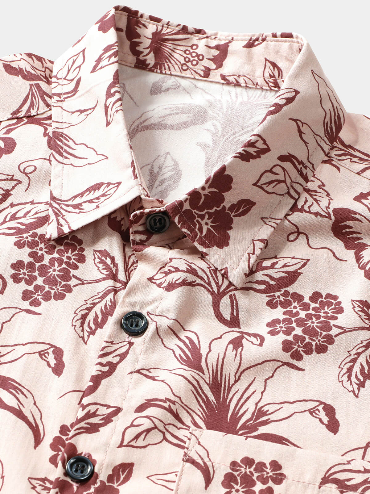 Camicia da uomo a maniche corte per le vacanze hawaiane