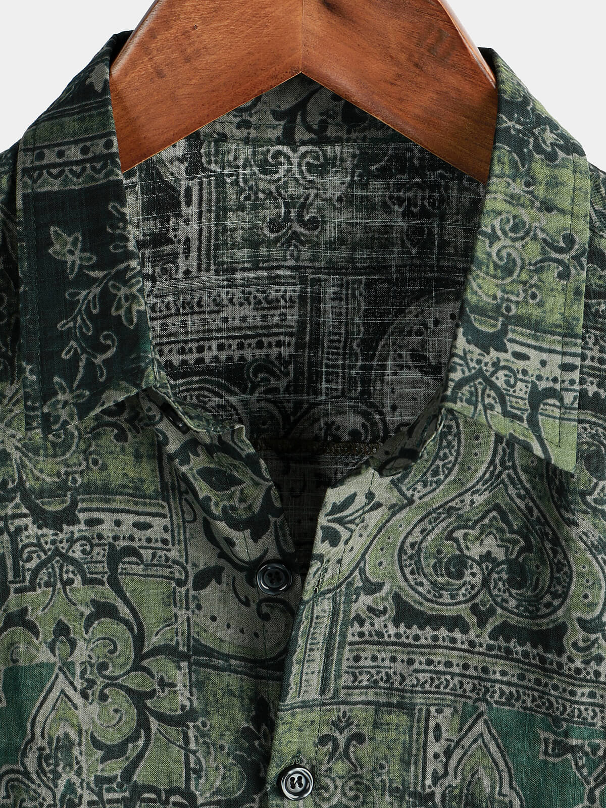 Camicia da uomo vintage in cotone