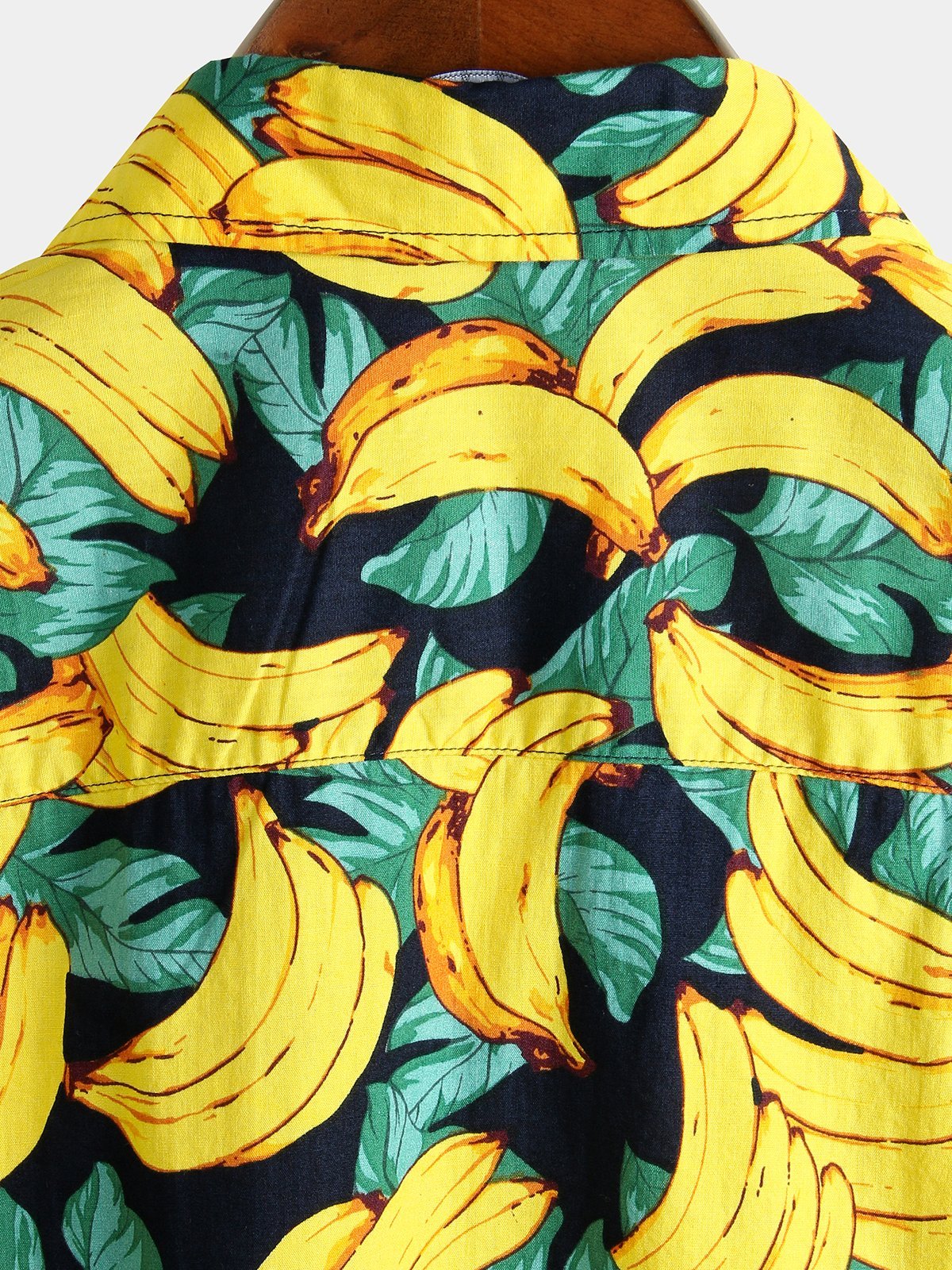 Herren Hawaii hemd mit Bananen Baumwoll