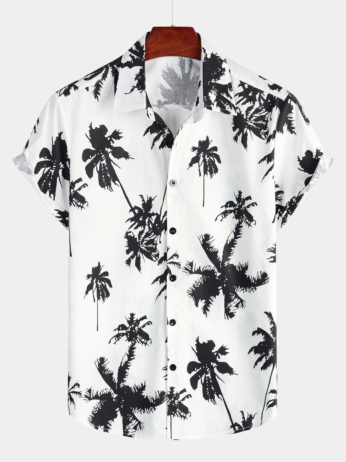 Herren Kurzarm Hawaii Sommerhemd