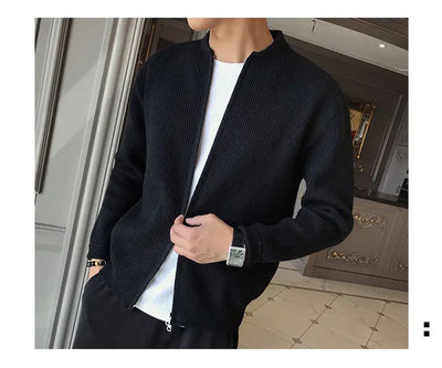 Maglione con zip OZI Grigio