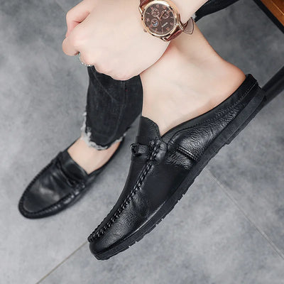 OZI Urban Leather Loafer Brown