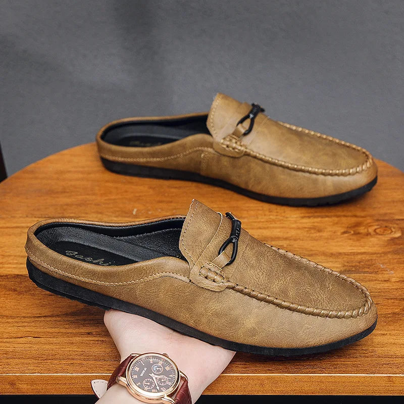 OZI Urban Leather Loafer Brown