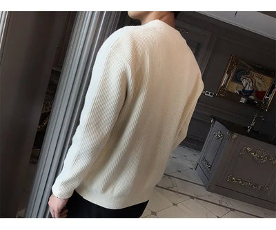 OZI Zip-Up Sweater Beige